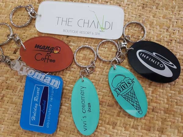 acrylic-keyring
